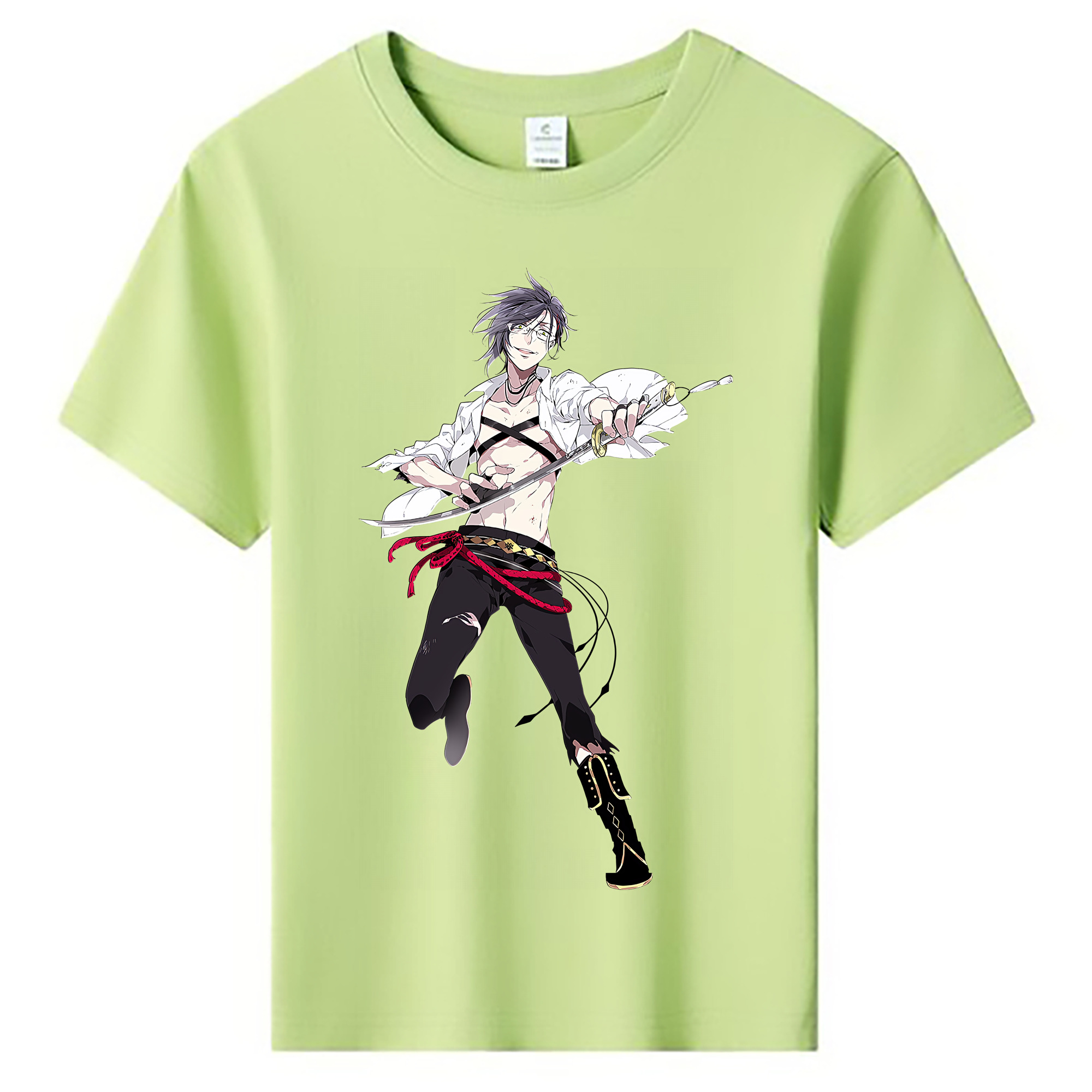 （画像用） 刀剣乱舞 Touken Ranbu 綿100％キッズTシャツ（フロントプリント）